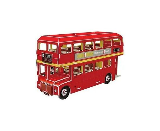 Пазл Cubic Fun 3D Автобус Дабл Декер серія міні (S3018h), зображення 2 Пазл Cubic Fun 3D Автобус Дабл Декер серія міні (S3018h), зображення 2