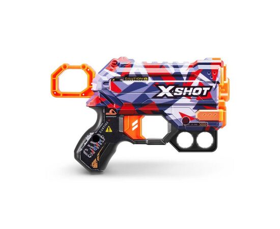 Игрушечное оружие Zuru X-Shot Быстрострельный бластер Skins Menace Malice (8 патронов) (36515M), изображение 2 Игрушечное оружие Zuru X-Shot Быстрострельный бластер Skins Menace Malice (8 патронов) (36515M), изображение 2
