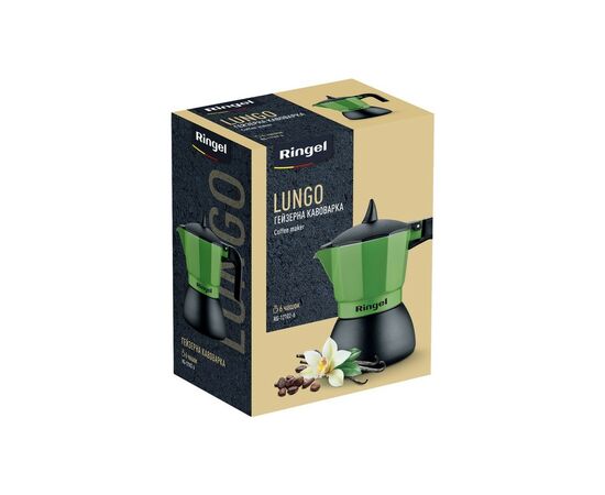 Гейзерная кофеварка Ringel Lungo 6 чашок (RG-12102-6), изображение 8 Гейзерная кофеварка Ringel Lungo 6 чашок (RG-12102-6), изображение 8