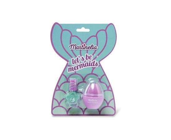 Дитяча косметика Martinelia Набір бальзам та лак для нігтів Русалочка (11954), зображення 2