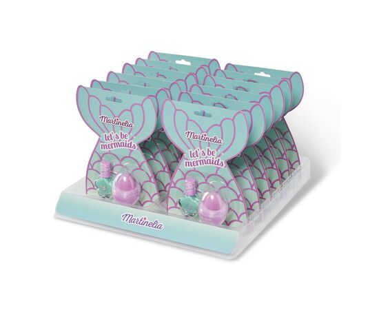 Дитяча косметика Martinelia Набір бальзам та лак для нігтів Русалочка (11954), зображення 3