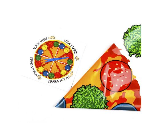 Настільна гра JoyBand Твістер Піца (17800), зображення 2 Настільна гра JoyBand Твістер Піца (17800), зображення 2