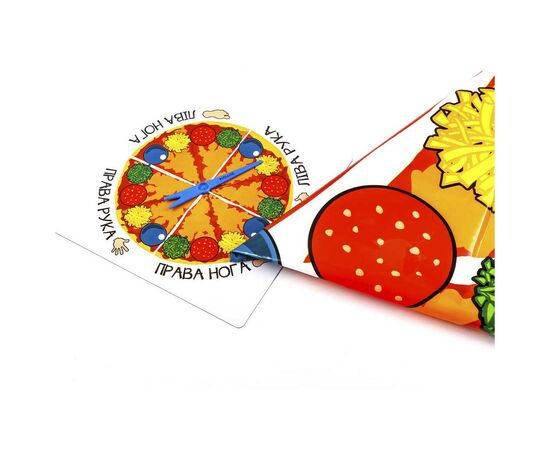 Настільна гра JoyBand Твістер Піца (17800), зображення 4 Настільна гра JoyBand Твістер Піца (17800), зображення 4