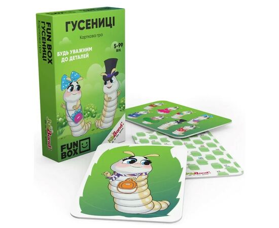 Настольная игра JoyBand FunBox Гусеницы (FB0002), изображение 2 Настольная игра JoyBand FunBox Гусеницы (FB0002), изображение 2