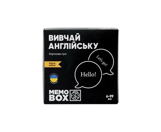 Настільна гра JoyBand MemoBox Delux Вивчай англійську (MBD104)