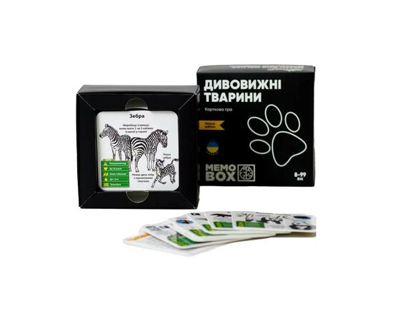 Настольная игра JoyBand MemoBox Delux Удивительные животные (MBD106), изображение 2 Настольная игра JoyBand MemoBox Delux Удивительные животные (MBD106), изображение 2