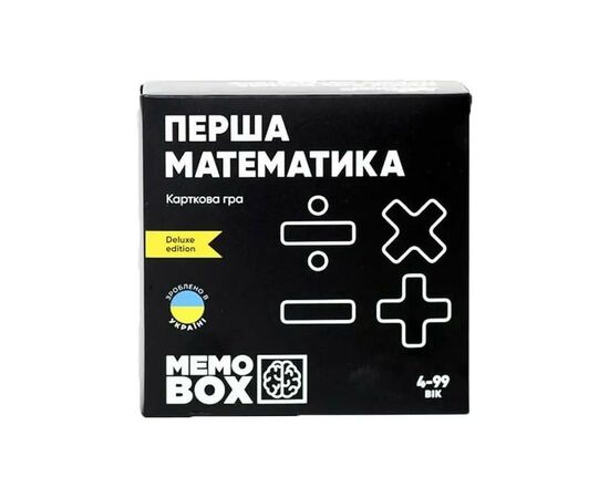 Настольная игра JoyBand MemoBox Delux Первая математика (MBD101)