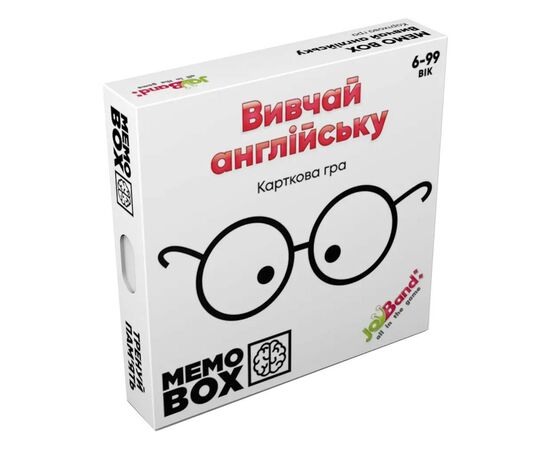 Настільна гра JoyBand MemoBox Вивчай англійську (MB0004)