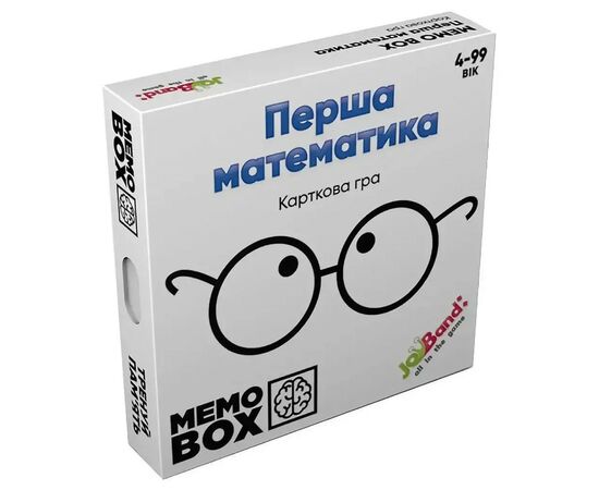 Настольная игра JoyBand MemoBox Первая математика (MB0001)