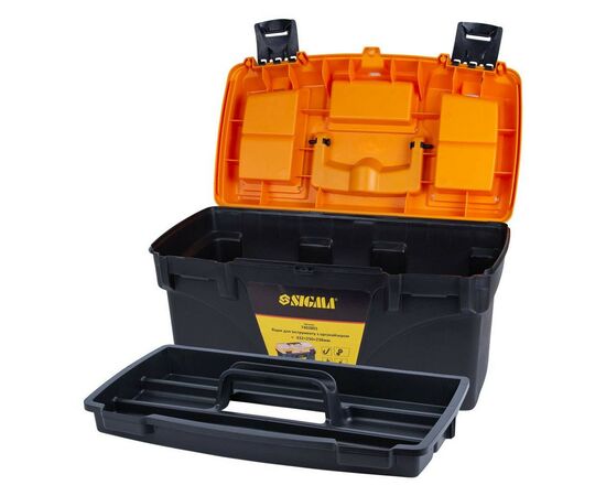 Ящик для инструментов Sigma 535x291x280мм (7403921) (7403921), изображение 4 Ящик для инструментов Sigma 535x291x280мм (7403921) (7403921), изображение 4