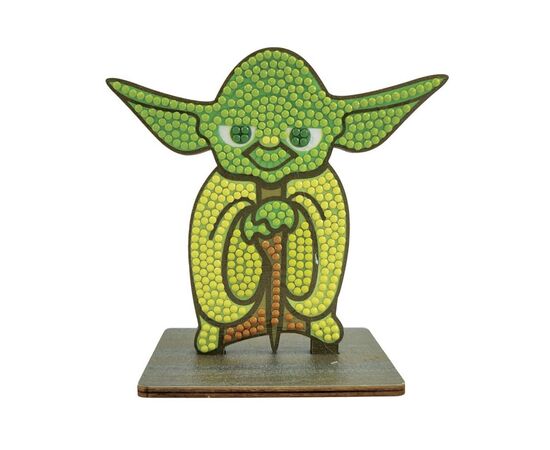 Набор для творчества Crystal Art Йода (CAFGR-SWS005), изображение 6 Набор для творчества Crystal Art Йода (CAFGR-SWS005), изображение 6