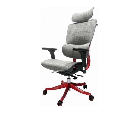Кресло игровое GT Racer X-626 Gray/Red, изображение 3 Кресло игровое GT Racer X-626 Gray/Red, изображение 3