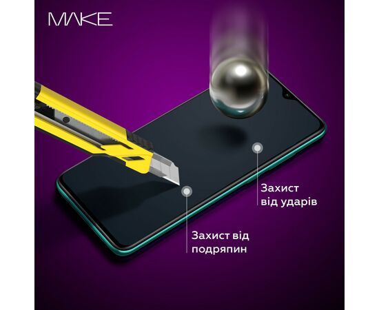 Стекло защитное MAKE Apple iPhone 15 Pro (MGF-AI15P), изображение 5