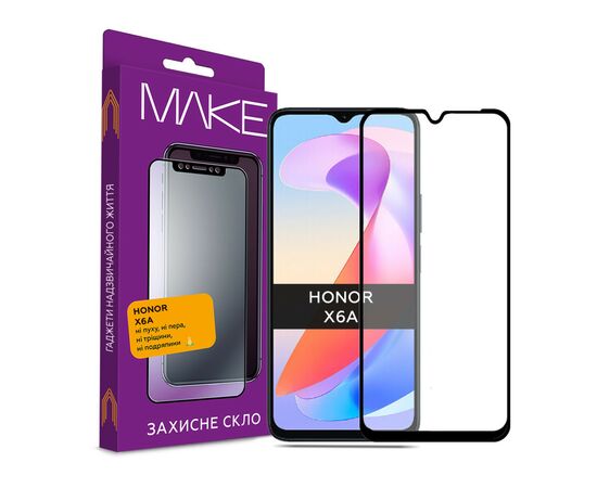 Скло захисне MAKE Honor X6A (MGF-HX6A)
