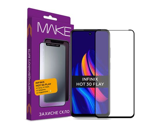 Скло захисне MAKE Infinix Hot 30 Play (MGF-IH30P)