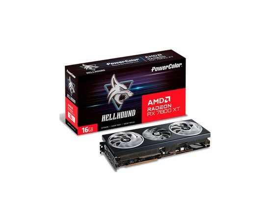Відеокарта PowerColor Radeon RX 7800 XT 16Gb Hellhound (RX 7800 XT 16G-L/OC)