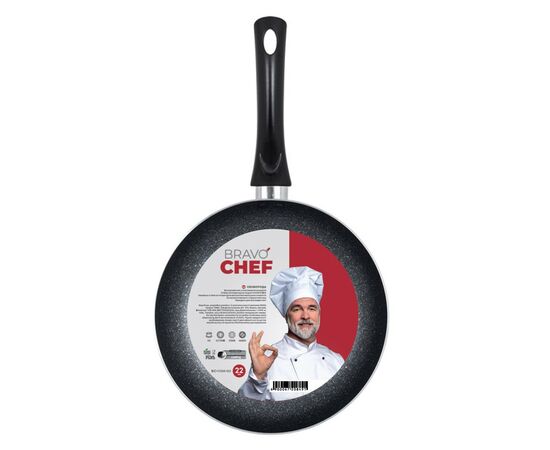 Сковорода Bravo Chef 22 см (BC-1100-22), изображение 3 Сковорода Bravo Chef 22 см (BC-1100-22), изображение 3