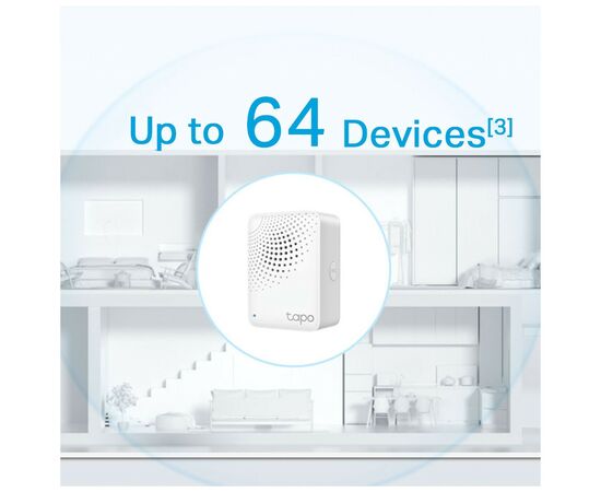 Модуль управления умным домом TP-Link Tapo H100, изображение 7 Модуль управления умным домом TP-Link Tapo H100, изображение 7