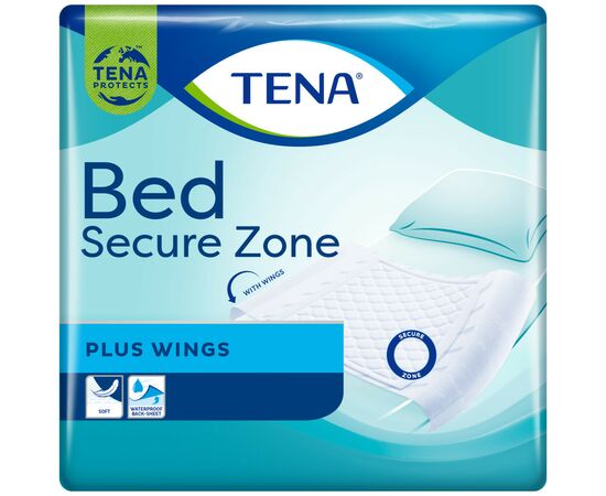 Пеленки для младенцев Tena Bed Plus Wing SZone 180х80 см 20 шт (7322540520958)