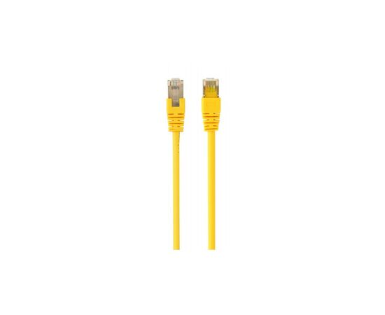 Патч-корд 0.5м FTP cat 6 CCA yellow Cablexpert (PP6-0.5M/Y)