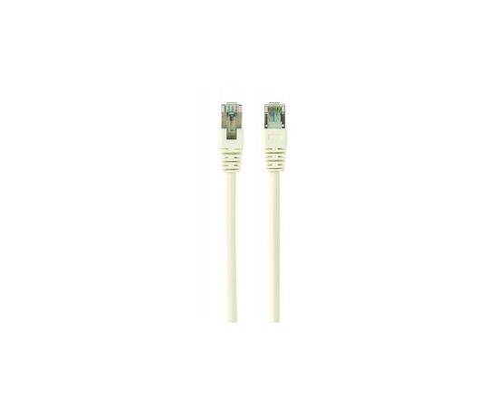 Патч-корд 0.5м FTP cat 6 CCA white Cablexpert (PP6-0.5M/W)