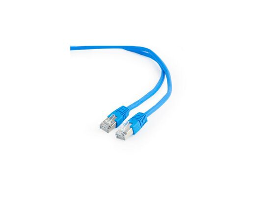Патч-корд 2м FTP cat 6 CCA blue Cablexpert (PP6-2M/B), зображення 2 Патч-корд 2м FTP cat 6 CCA blue Cablexpert (PP6-2M/B), зображення 2