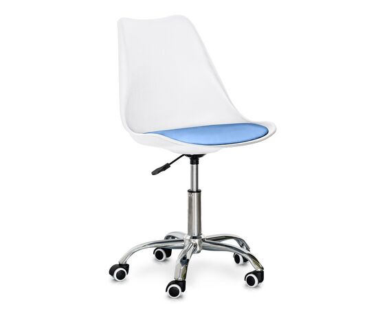 Офисное кресло Evo-kids Capri White / Blue (H-231 W/BL)