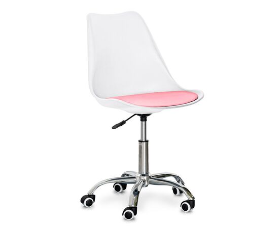 Офисное кресло Evo-kids Capri White / Pink (H-231 W/PN)