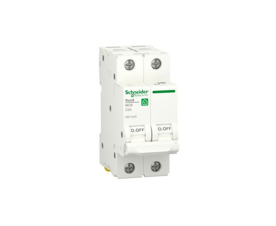 Автоматический выключатель Schneider Electric RESI9 6kA 2P 20A C (R9F12220)