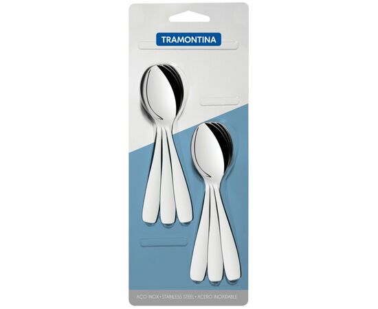 Чайна ложка Tramontina Amazonas 6 шт (66960/071), зображення 3 Чайна ложка Tramontina Amazonas 6 шт (66960/071), зображення 3