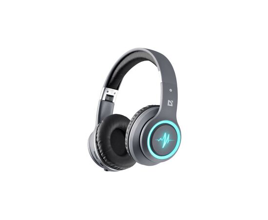 Навушники Defender FreeMotion B571 LED Bluetooth Gray (63571)