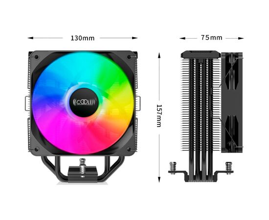 Кулер до процесора PcСooler PALADIN EX400 ARGB, зображення 5 Кулер до процесора PcСooler PALADIN EX400 ARGB, зображення 5