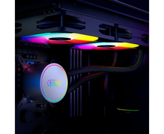 Система водяного охлаждения PcСooler GI-CL240 PRO, изображение 4 Система водяного охлаждения PcСooler GI-CL240 PRO, изображение 4