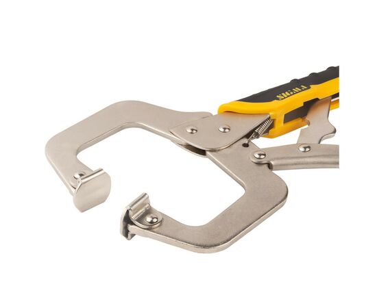 Клещи Sigma зажимные тип "С" 280мм CrV (4340181), изображение 7