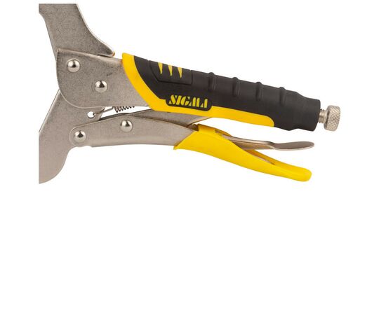 Клещи Sigma зажимные тип "С" 280мм CrV (4340181), изображение 9