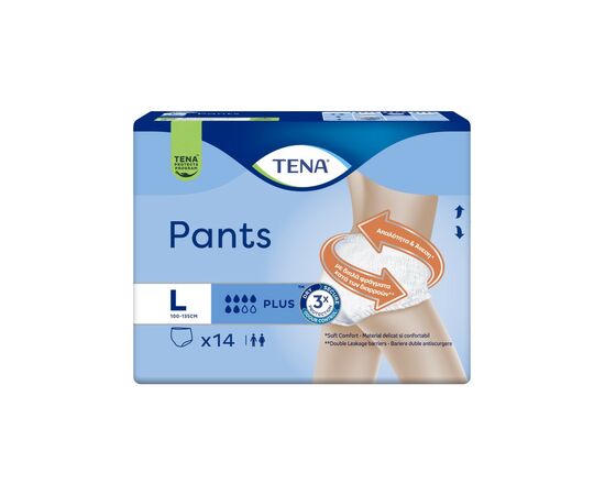 Подгузники для взрослых Tena Pants Plus L 14 (7322541773582)