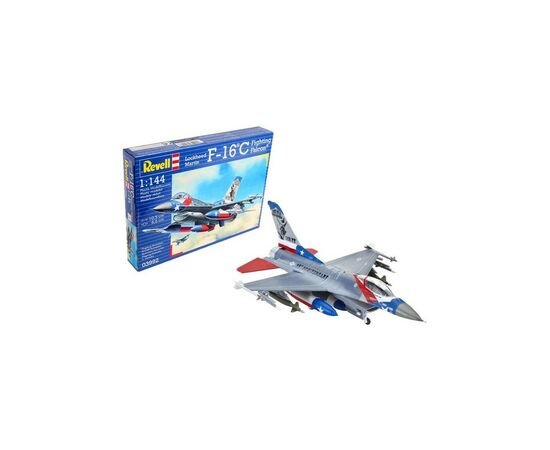 Сборная модель Revell Истребитель F-16C Fighting Falcon уровень 4 масштаб 1:144 (RVL-03992), изображение 2 Сборная модель Revell Истребитель F-16C Fighting Falcon уровень 4 масштаб 1:144 (RVL-03992), изображение 2