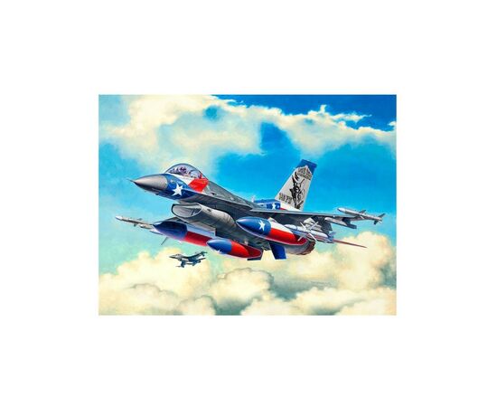 Сборная модель Revell Истребитель F-16C Fighting Falcon уровень 4 масштаб 1:144 (RVL-03992), изображение 5 Сборная модель Revell Истребитель F-16C Fighting Falcon уровень 4 масштаб 1:144 (RVL-03992), изображение 5