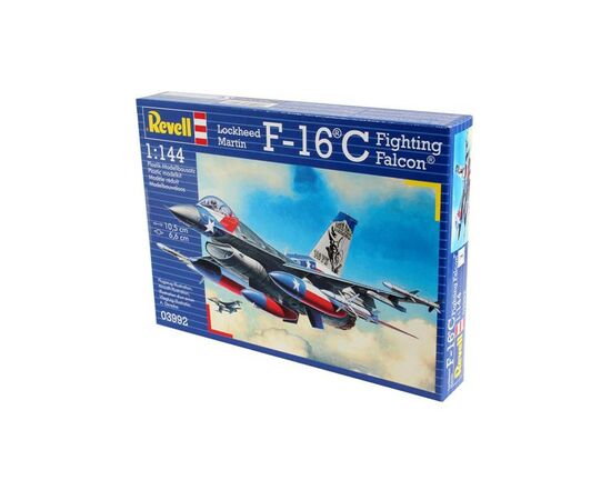 Збірна модель Revell Винищувач F-16C Fighting Falcon рівень 4 масштаб 1:144 (RVL-03992)