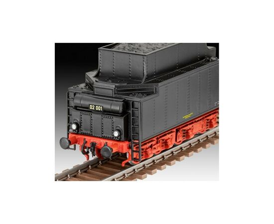 Сборная модель Revell Экспресс локомотив BR02 с тендером 2'2'T30 уровень 4 масштаб 1:87 (RVL-02171), изображение 8 Сборная модель Revell Экспресс локомотив BR02 с тендером 2'2'T30 уровень 4 масштаб 1:87 (RVL-02171), изображение 8