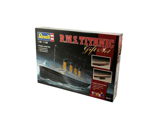 Сборная модель Revell Корабль Титаник подарочный набор уровень 4 1:700 и 1:1200 уровень 4 1:700 и 1:1200 (RVL-05727)