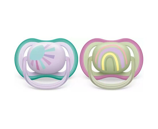 Пустушка Philips AVENT Ultra Air, 0-6 міс. 2 шт (SCF085/59)