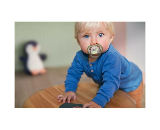 Пустышка Philips AVENT Ultra Air, 6-18 міс. 2 шт (SCF085/60), изображение 4 Пустышка Philips AVENT Ultra Air, 6-18 міс. 2 шт (SCF085/60), изображение 4