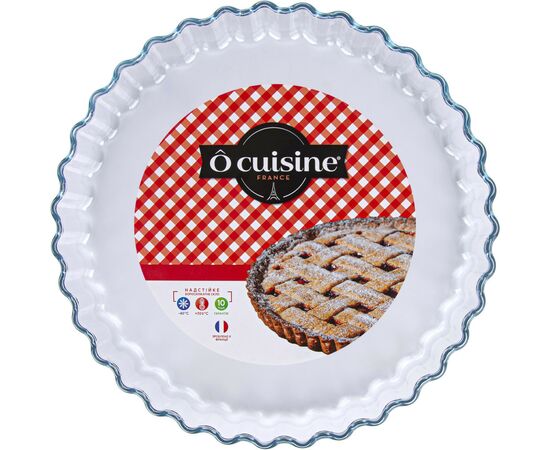Форма для выпечки O Cuisine кругла хвиляста 27 см 1.3 л sticker (803BN00/B146), изображение 4 Форма для выпечки O Cuisine кругла хвиляста 27 см 1.3 л sticker (803BN00/B146), изображение 4