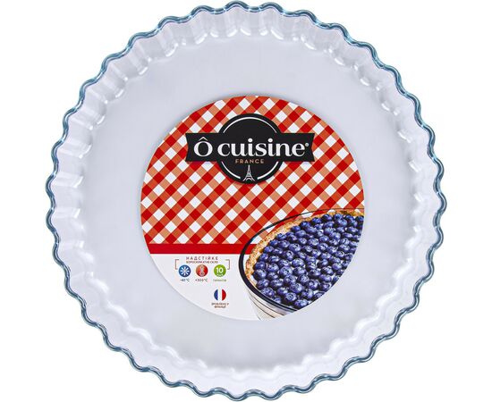 Форма для выпечки O Cuisine кругла хвиляста 27 см 1.3 л sticker (803BN00/B146), изображение 5 Форма для выпечки O Cuisine кругла хвиляста 27 см 1.3 л sticker (803BN00/B146), изображение 5