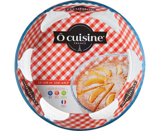 Форма для выпечки O Cuisine кругла хвиляста 26 см 2.1 л (818BC00/1646), изображение 3 Форма для выпечки O Cuisine кругла хвиляста 26 см 2.1 л (818BC00/1646), изображение 3