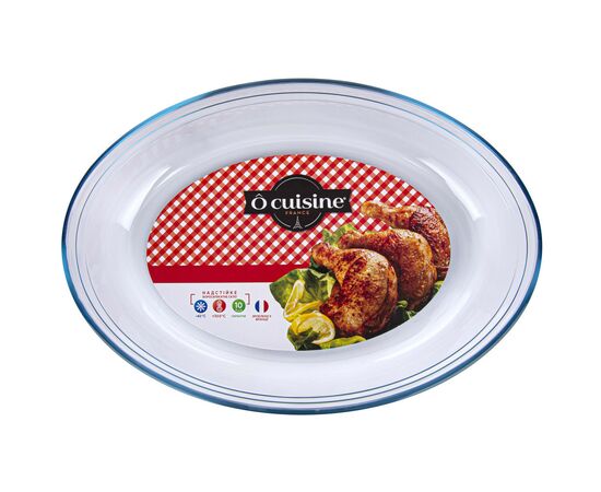 Форма для выпечки O Cuisine овальна 30 х 21 х 6 см 2л sticker (345BN00/B044), изображение 2 Форма для выпечки O Cuisine овальна 30 х 21 х 6 см 2л sticker (345BN00/B044), изображение 2