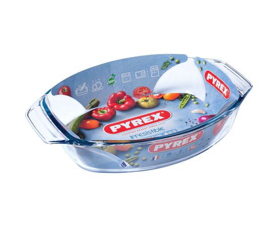 Форма для выпечки Pyrex Irresistible овальна 35 х 24 х 6 см 2,8 л (411B000/7646), изображение 5 Форма для выпечки Pyrex Irresistible овальна 35 х 24 х 6 см 2,8 л (411B000/7646), изображение 5