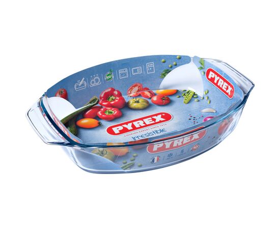Форма для выпечки Pyrex Irresistible овальна 39 х 27 х 7 см 4 л (412B000/7644), изображение 5 Форма для выпечки Pyrex Irresistible овальна 39 х 27 х 7 см 4 л (412B000/7644), изображение 5