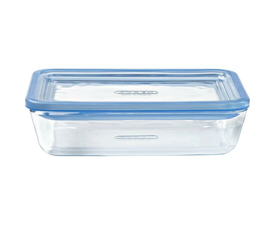 Форма для выпечки Pyrex Pure Glass прямокутна з кришкою 1.6 л (242A000), изображение 2 Форма для выпечки Pyrex Pure Glass прямокутна з кришкою 1.6 л (242A000), изображение 2